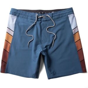 Vissla Trimline Boardshort Swim Shorts Men's Size 34 Blue